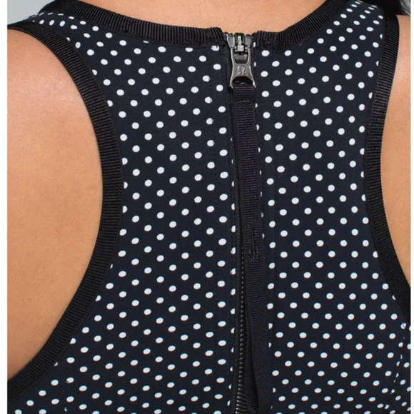 RARE LULULEMON Here  To There High Neck Heathered Gray Tennis Dress Size 2 - Picture 6 of 12